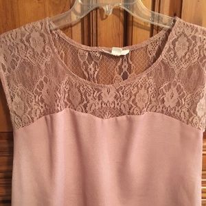 Medium Blush forever 21 top